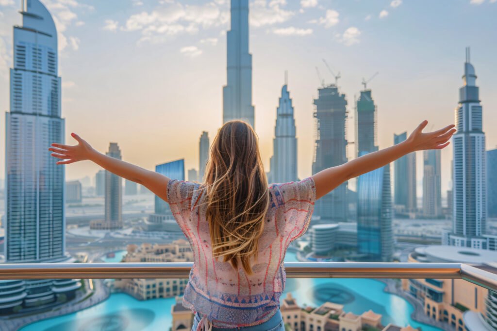 Dubai with a travel agency