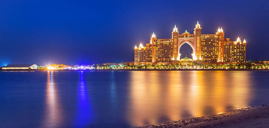Palm Jumeirah and Atlantis